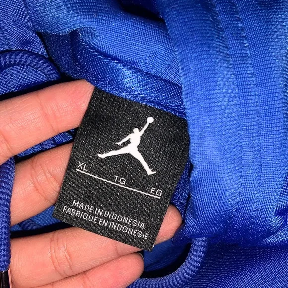 Vintage Jordan Royal Blue Zip-Up Hoodie - Picture 5 of 5